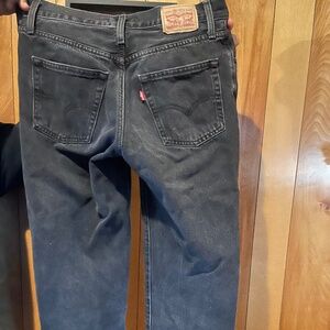 Black Levi jeans